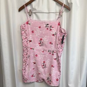 Wild Fable Pink Floral Romper
